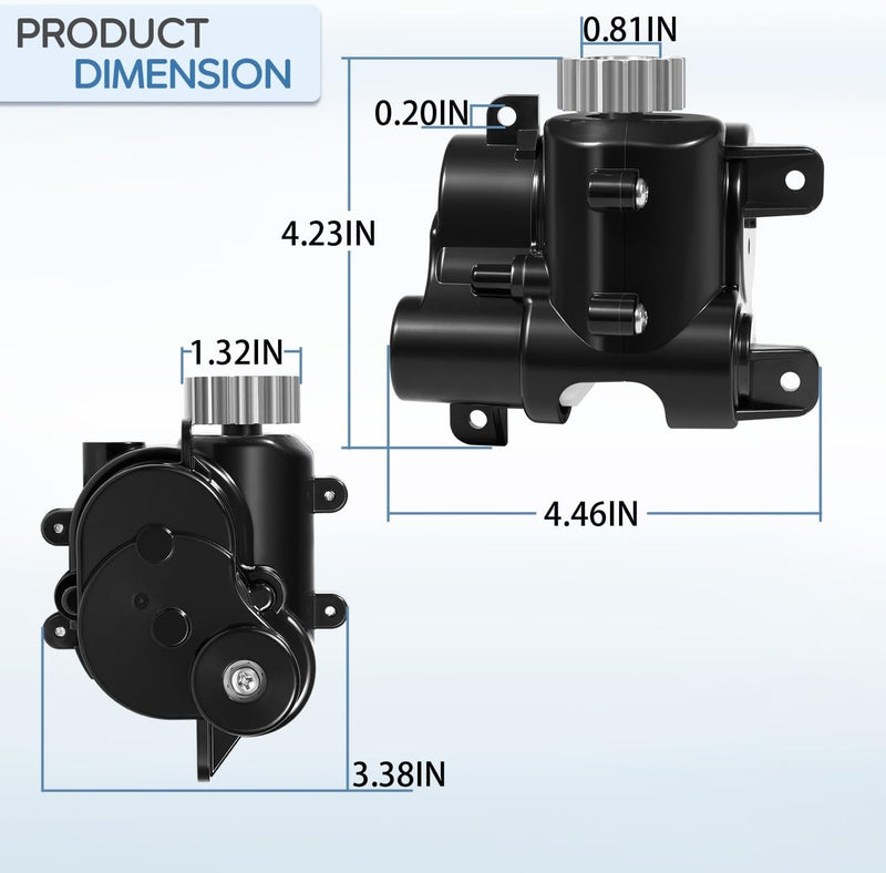 R0837300 Replacement Gearbox Assembly for Polaris Quattro P40 Pool Cleaner