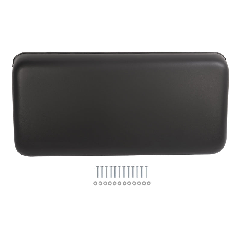 Front Golf Cart Seat Bottom Cushion Assembly Black for Club Car DS 2000.5-up