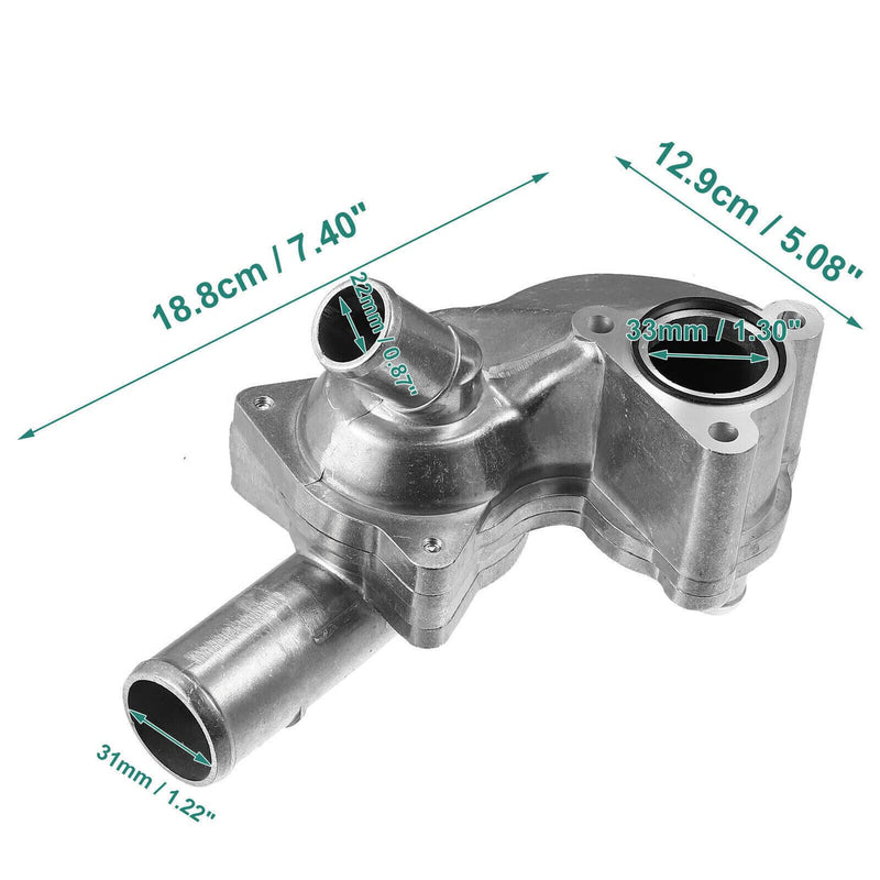 Aluminum Thermostat Housing for Ford Mustang 4.0L 5R3Z8592BA