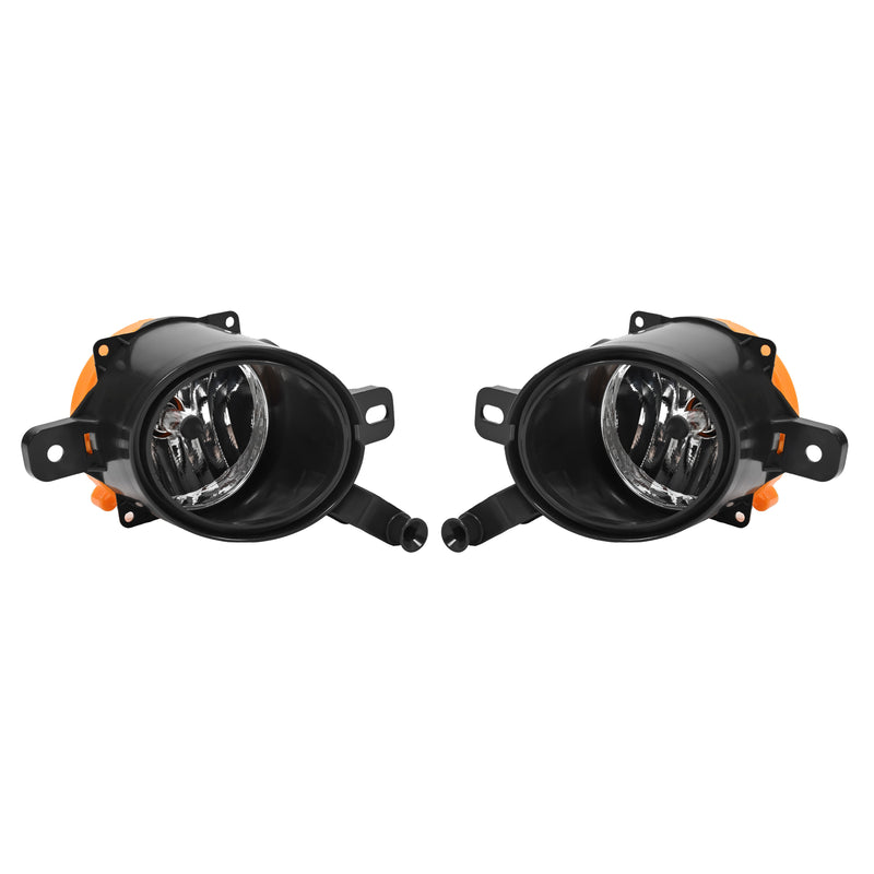 Fog Lights Bumper Lamps with Black Bezel Molding for Chevy Malibu 2013-2016