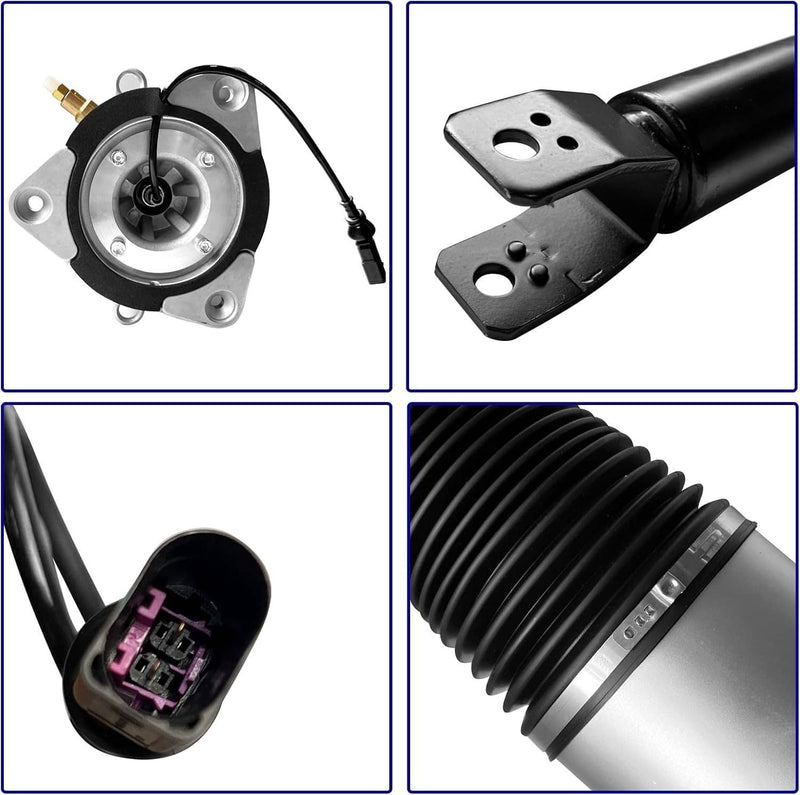 Pair Rear Air Suspension Shock Struts for Bentley Continental Flying Spur