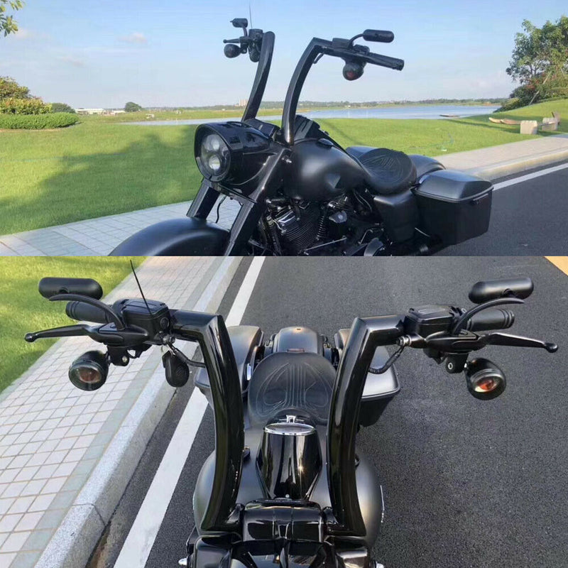 14 Inch Rise 2" Ape Hanger Handlebar for Harley Dyna Street Motorcycle