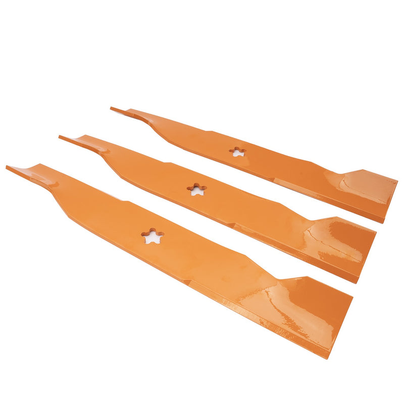 180054 575938201 Mower Blades for Husqvarna Poulan 48 Inch Deck 3 Pack