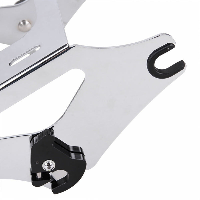 Two Up Luggage Trunk Mount Rack Bracket for Harley Touring Road Glide