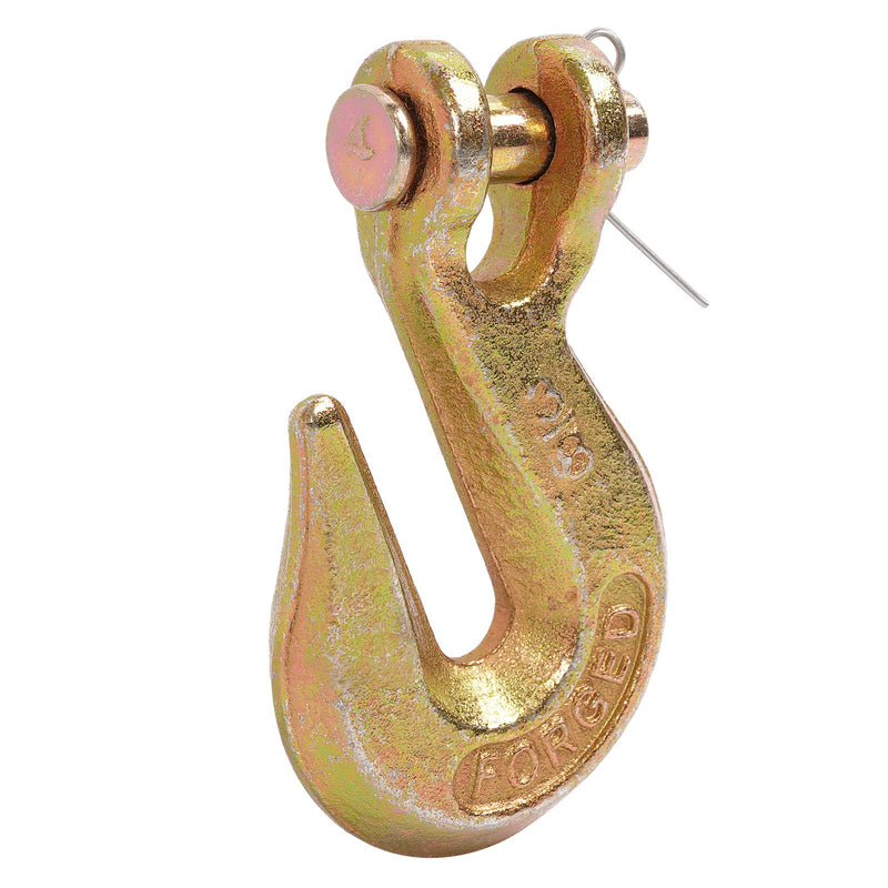 G70 3/8" Clevis Grab Hook Tow Chain Tie Down for Flatbed Truck Trailer 10 Pack