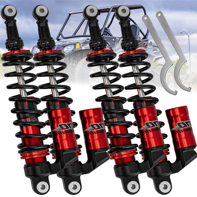 Front Rear Air Shocks Absorbers 380mm 420mm for Polaris RZR 170 2009-2021
