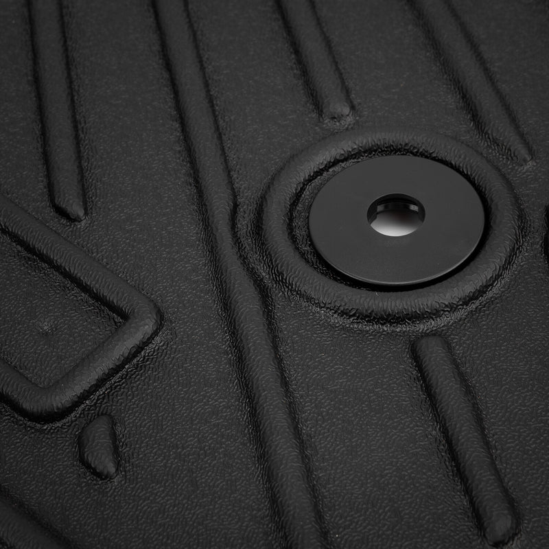 All Weather Floor Mats for 2020-2024 Chevrolet Silverado 2500HD 3500HD Crew Cab