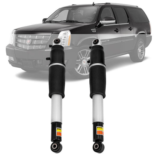 DURAFORCE Rear Air Spring Shock Strut Pair for Chevy Cadillac Escalade GMC Yukon XL Tahoe