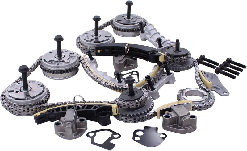 Timing Chain Kit 4VVT Cam Phaser Gear for Buick Cadillac Chevrolet GMC Pontiac