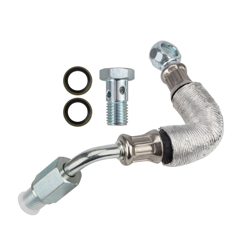 Turbo Charger Coolant Return Hose Line for Chevy Cruze Buick GM 1.4L 55567067