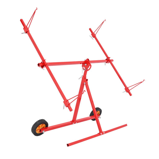 DURAFORCE 45 Inch Universal Auto Body Paint Stand for Hoods Doors Fenders and Bumper