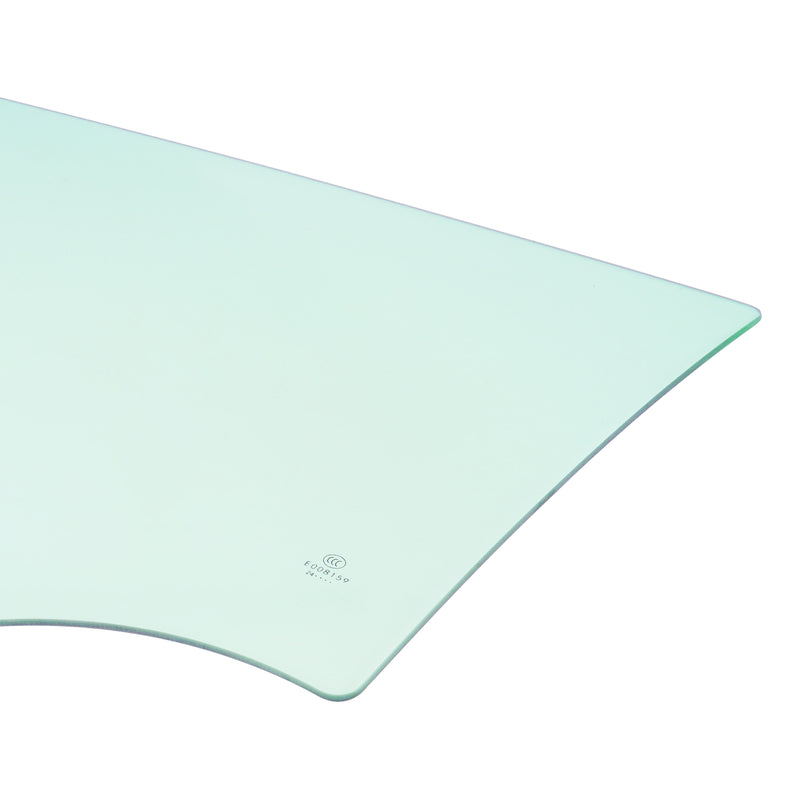 Rear Left Door Glass Replacement for Kia Optima 11-15 Hybrid 12-16 Light Green