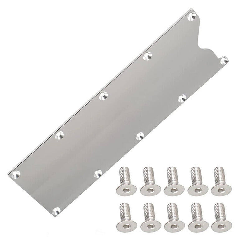 LS Gen III Billet Valley Pan Cover Plate Knock Sensor Delete for LS6 LS1 Gen 3