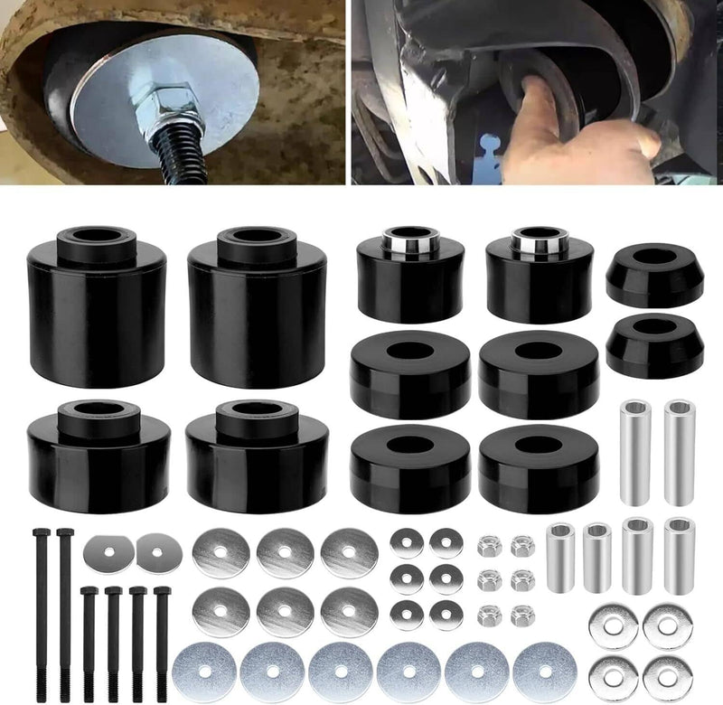 4.4123R Body Cab Mount Bushing Kit for 1980-1998 Ford F150 F250 F350 2WD 4WD