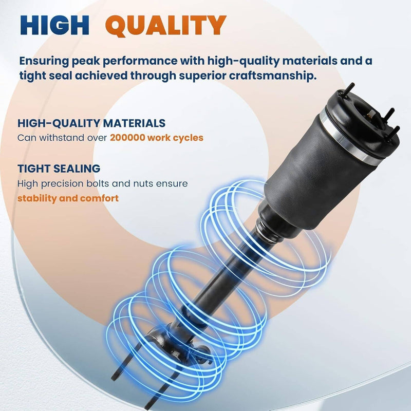 Front Air Suspension Strut for Mercedes-Benz X164 GL450 GL550 W164 ML320 2Pcs