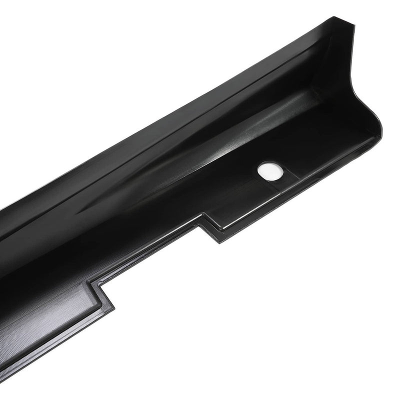 DURAFORCE Black Add-On Side Skirt Extensions for Honda Accord 2018-2022 JDM 4DR