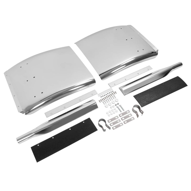 DURAFORCE Quarter Fender Support Tube for Kenworth Mack 30"x24" Universal Truck