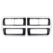 DURAFORCE Headlight Bezel Door Set for Chevrolet G10 G20 G30 1992-95 Driver Passenger Pair