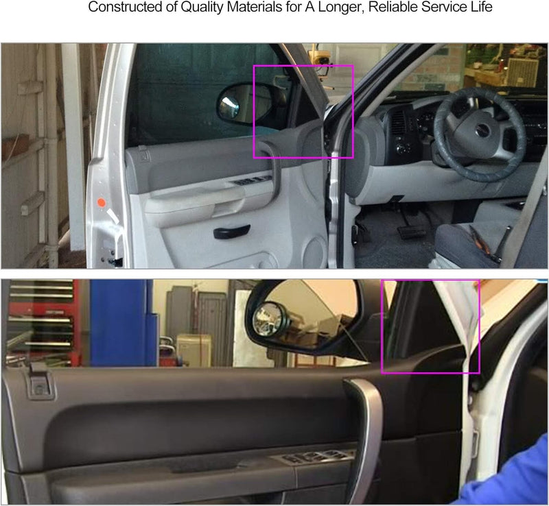 25857289 Front Left Driver Door Upper Trim Panel for 2007-2014 Chevrolet Tahoe