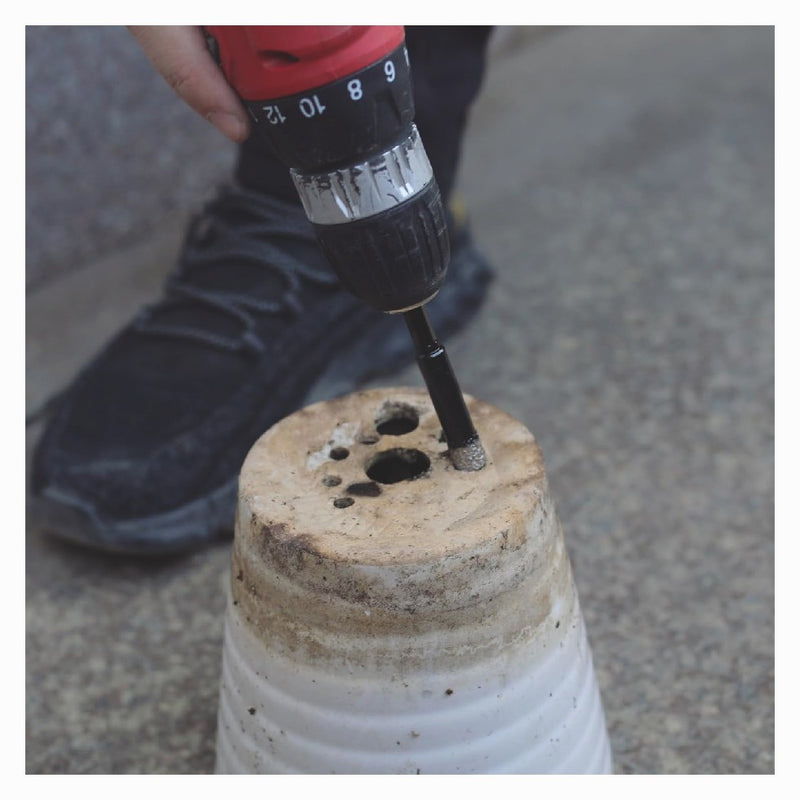 6/8/10/12/14mm Diamond Core Drill Bits Dry Drilling Hole Saw for Ceramic Tile