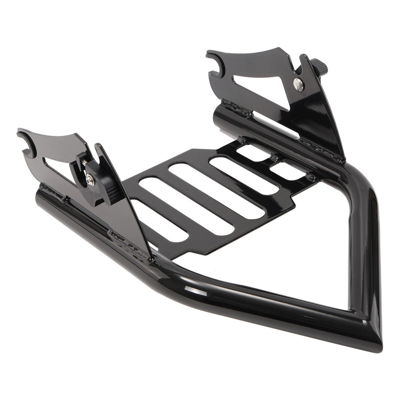 Two Up Luggage Rack for Harley Touring Street Glide Road Glide 09-25 Detachable
