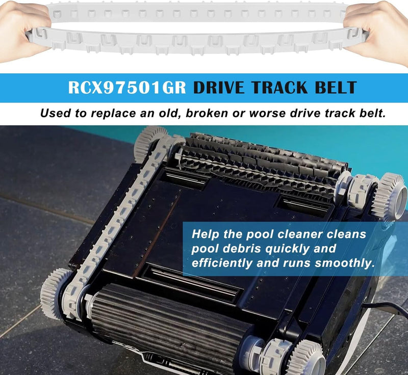 RCX97501GR Drive Track Belt for Hayward SharkVac XL Robotic Pool Cleaner