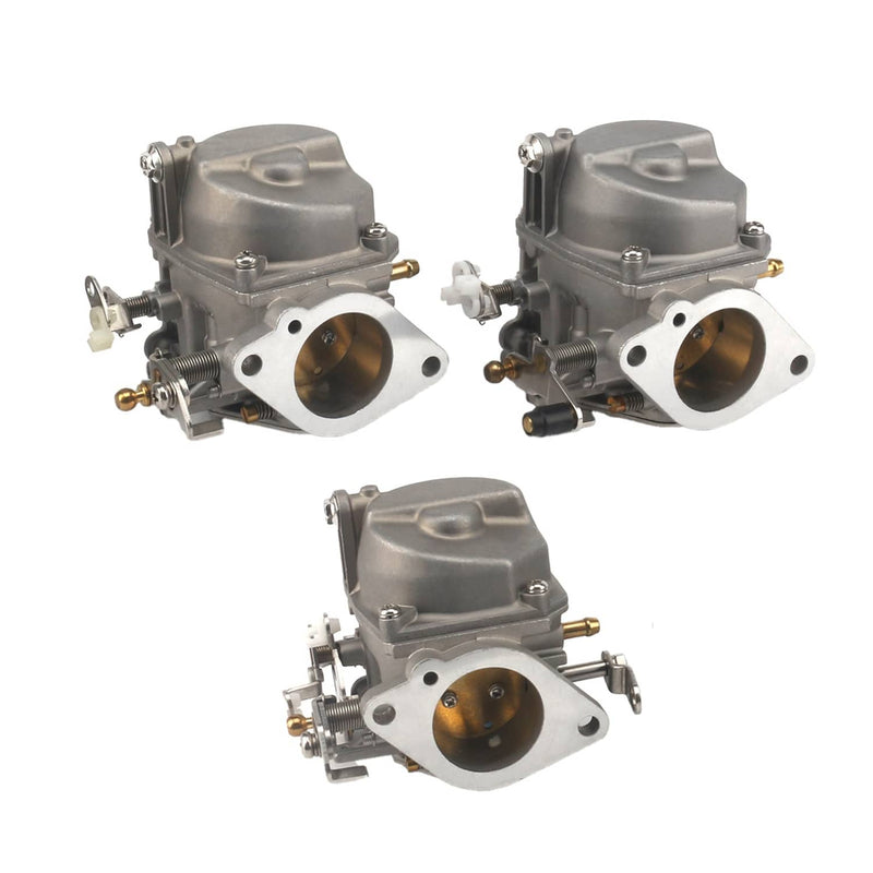 DURAFORCE 6H1-14301 6H1-14302 6H1-14303 00 Carburetor Set for Yamaha 2T 90HP Outboard