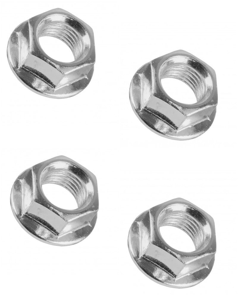 DURAFORCE Wheel Flange Nuts 3/8 24 for Polaris 2011 2013 Ranger Crew 500 2016 5706 4 Piece
