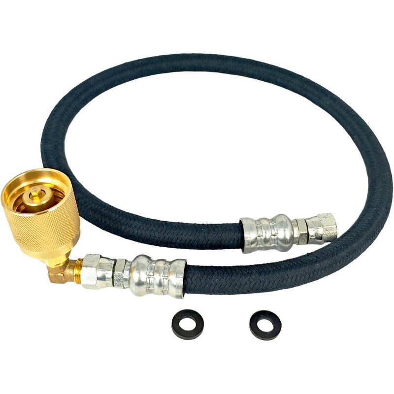 DURAFORCE 34 Inch Propane Hose for Forklift LPG Tank Cylinder Female Coupler Connector