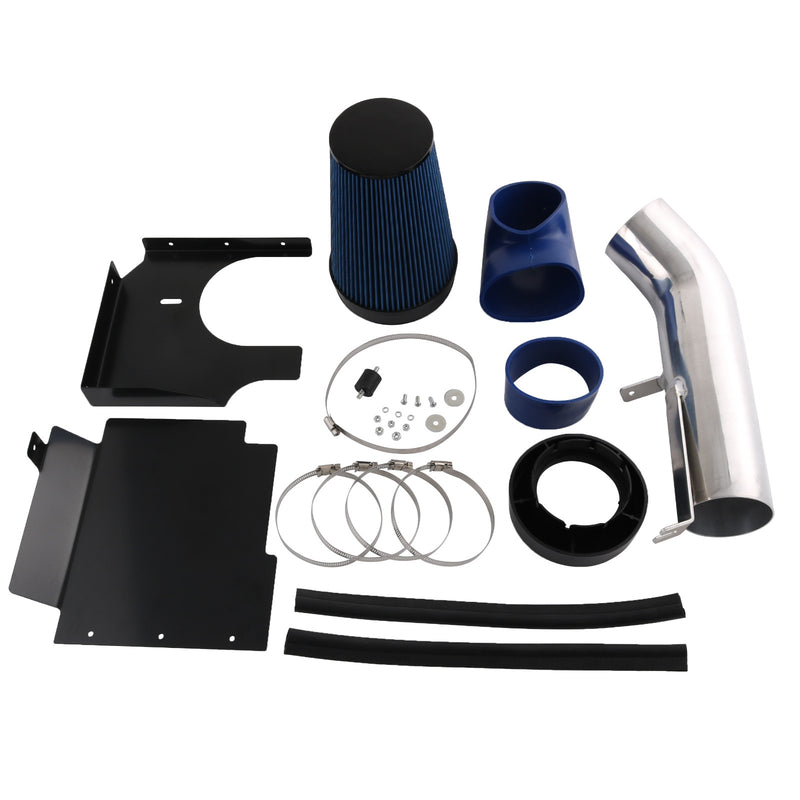 4" Cold Air Intake System & Heat Shield for Chevy GMC V8 4.8L 5.3L 6.0L