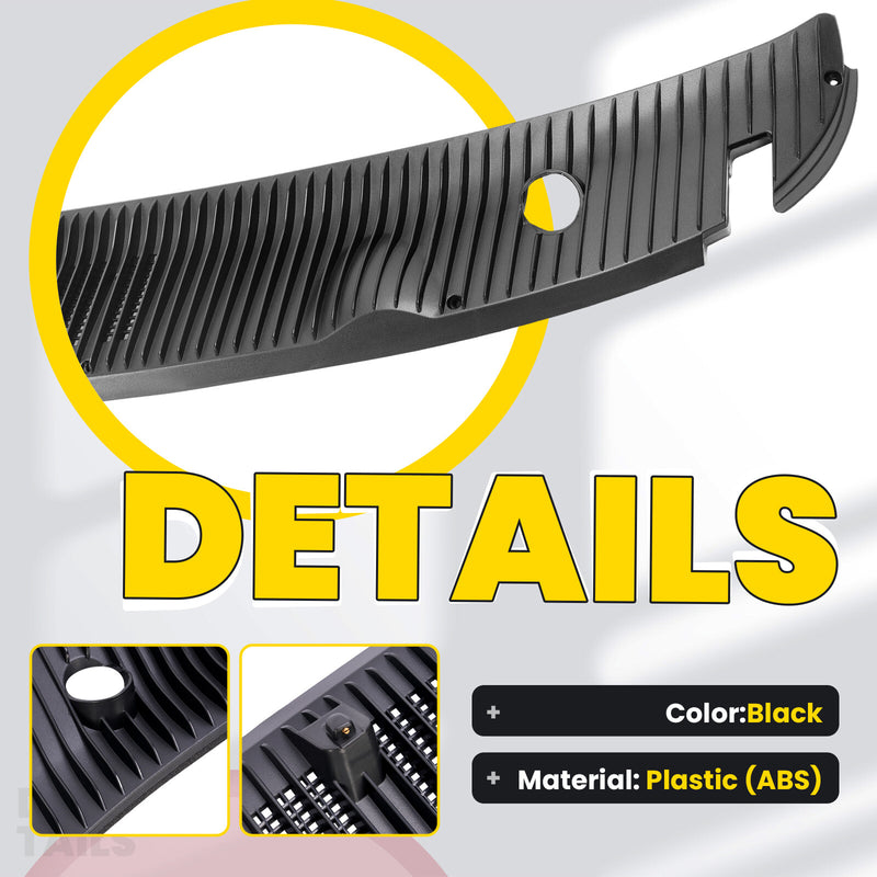 Wiper Cowl Vent Panel Grille for Ford E-Series E350 Econoline 1992-2024 Left