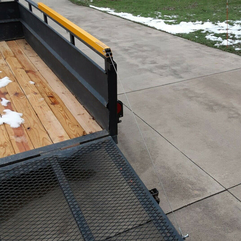 350 lbs Tailgate Utility Trailer Gate Ramp Lift Assist System 2 x 2 x 72 L