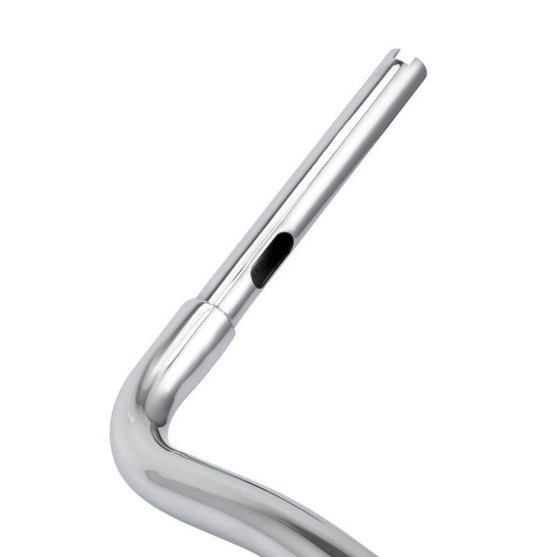 Chrome 12" Rise Ape Hanger Handlebar for Harley Softail Road King Road Glide