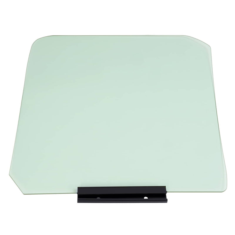 DURAFORCE Light Green Door Window Glass for Ford F-150 Bronco 1987-97 Front Driver Side