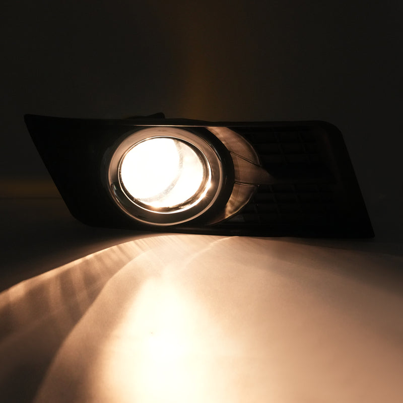 Fog Lights With Bezel Bumper Lamp Cover for Cadillac SRX 2010-2016 Pair