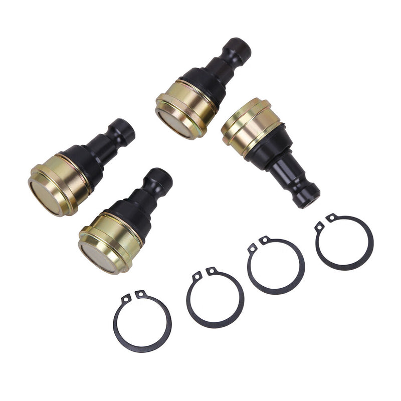 Front Ball Joints Upper Lower for Polaris RZR 570 800 All Models 4 Pack