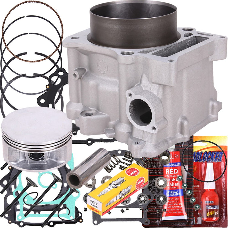 Engine Cylinder Piston Gasket Rebuild Kit for Yamaha Raptor 660R 2001-2005
