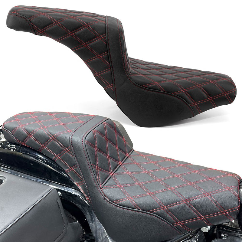 2-Up Seat for Harley Softail Deluxe FLDE 18-20 Street Bob FXBB 18-24