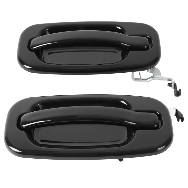 DURAFORCE Rear Left Right Outside Door Handles for Silverado Sierra 1500 2500 99-06 2PCS