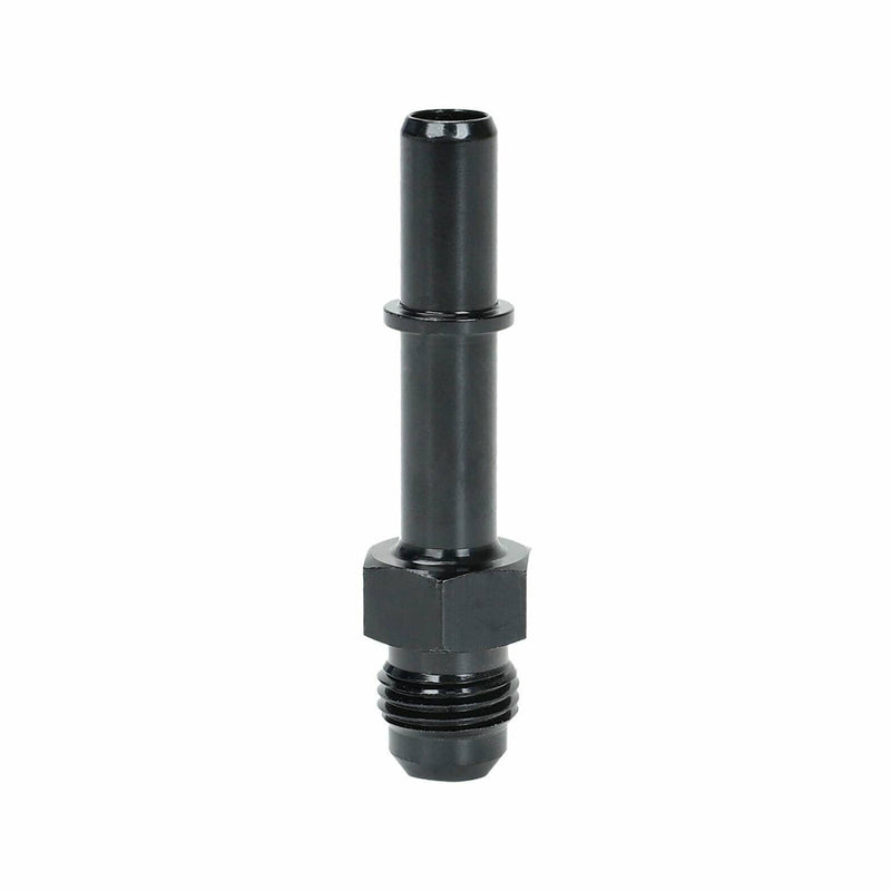 6AN Male Flare to 3/8" SAE Quick Connect EFI Fuel Fitting Adapter 2PCS