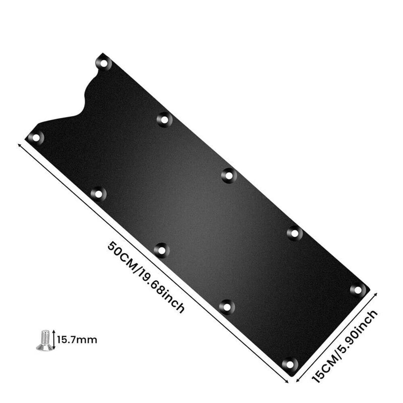 LS1 LS2 LS3 LS7 Valley Pan Cover Plate for LS Gen 3 Billet Knock Sensor Delete