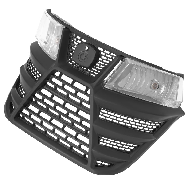 Plastic ABS Grille with Headlight for John Deere X300R X310 X320 X350 X370