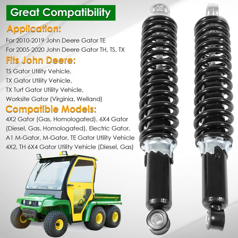 AM129514 Front Left Right Shocks for John Deere Gator TE TH TS TX 2 Pieces