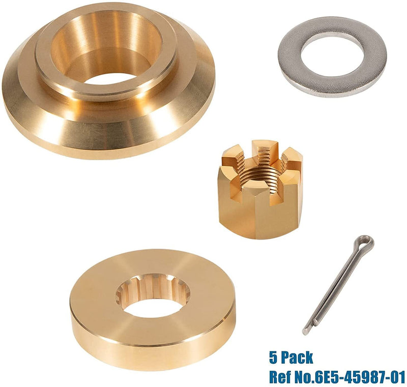 150-300HP Propeller Hardware Kit Thrust Washer Spacer Nut for Yamaha Outboard