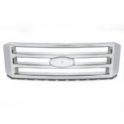 DURAFORCE Front Grille Assembly Chrome Shell And Insert for Ford Expedition 2007-2014