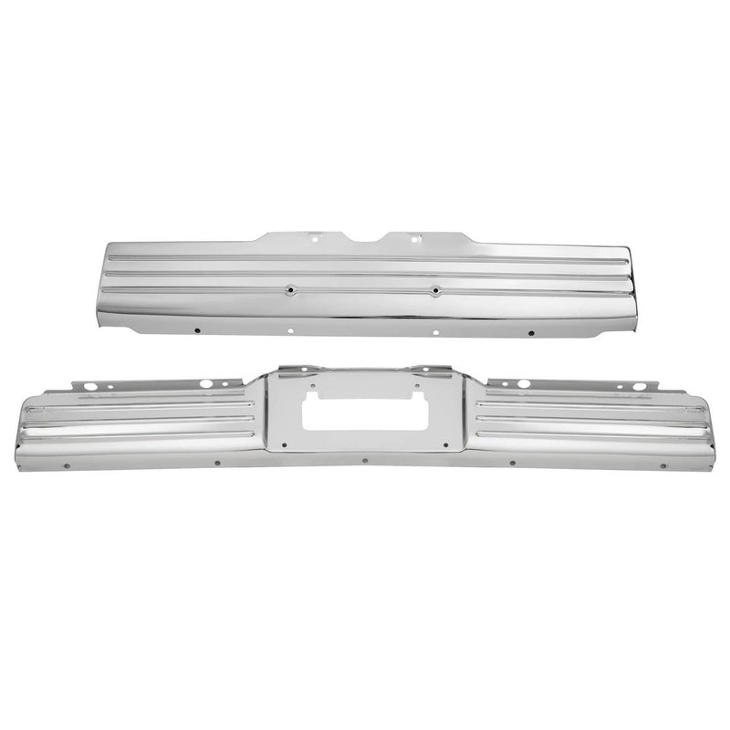 DURAFORCE Front & Rear License Plate Panel for Chevrolet Impala 1964 Set of 2