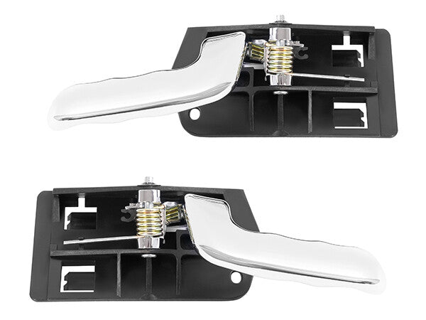 Interior Door Handles Chrome for GMC Sierra 1500 2002-06 Driver Passenger Side
