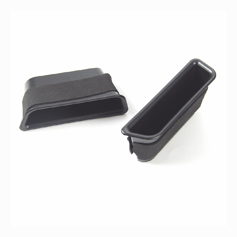 2pcs Inner Side Door Handle Storage Box Cover for Ford Mustang 2015+ Accessories