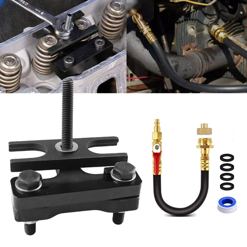 LS LS1 Engine Valve Spring Compressor Air Valve Holding Hose Tool for GM Chevy