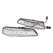 DURAFORCE Pair Clear Len Bumper Side Marker Lights Side Lamp For 03-07 INFINITI G35 Couple